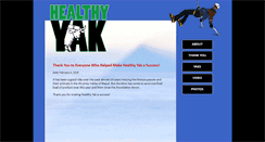 Desktop Screenshot of healthyyak.org